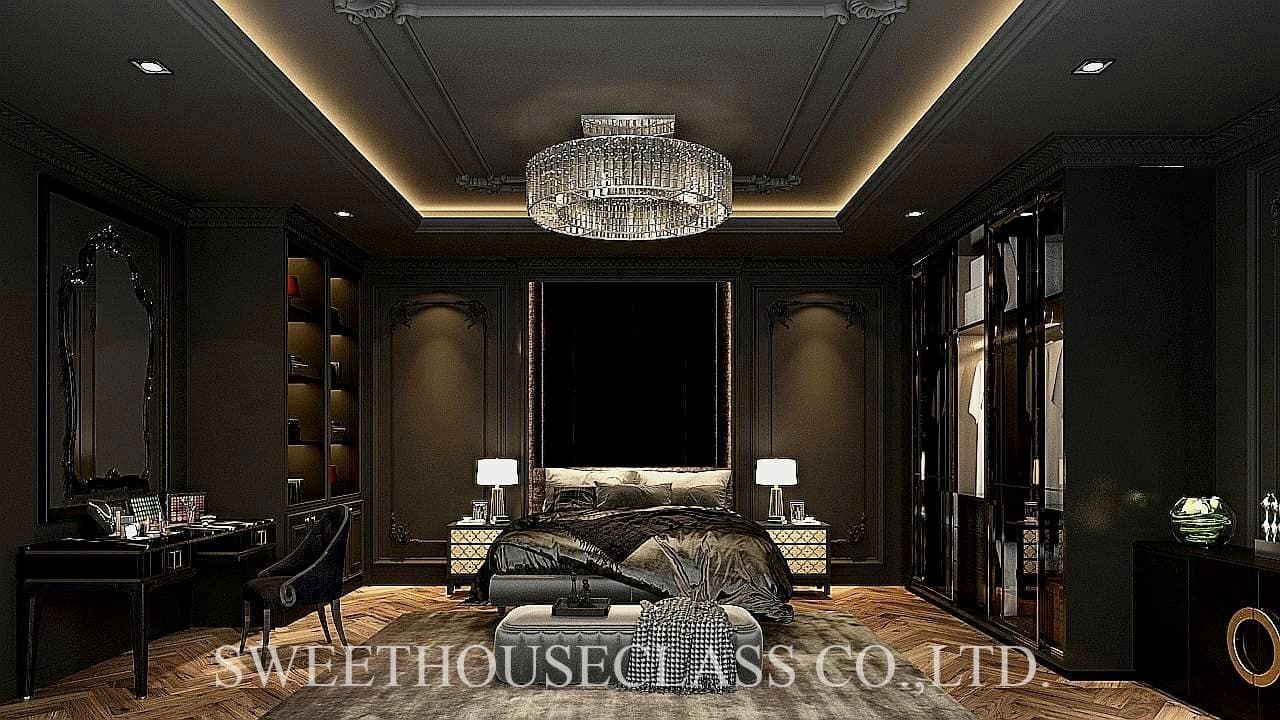 การตกแต่งสไตล์ร่วมสมัยโดย SweetHouseClass ผสานความหรูหราและความสบาย
